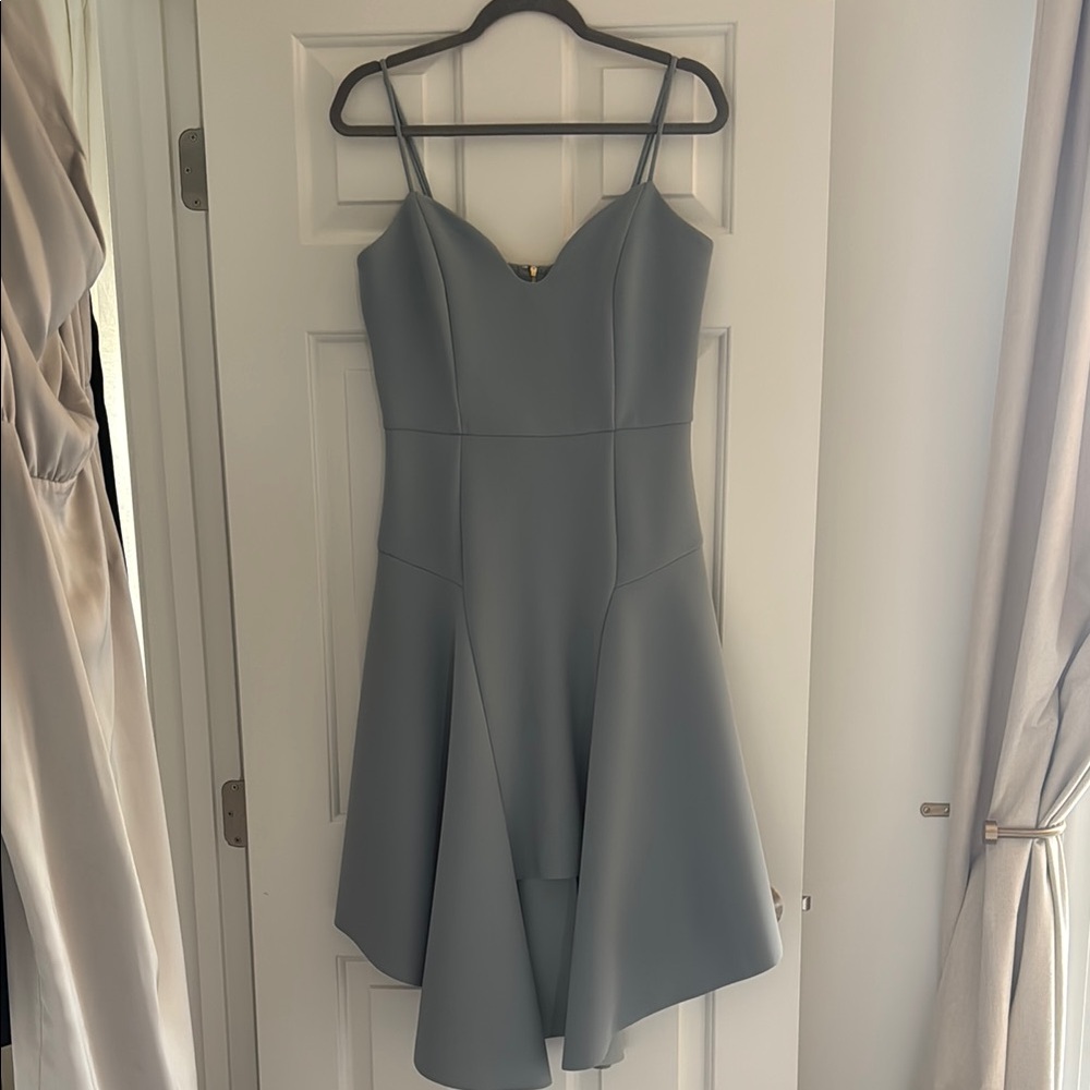 Elliatt Blue-Gray Sleeveless Dress